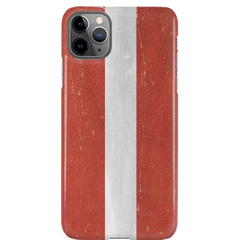 Latvia Flag Distressed iPhone Cases